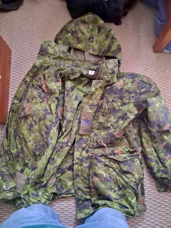 Canadian Forces CADPAT ICE Coat w/ Hood & Fleece - $350