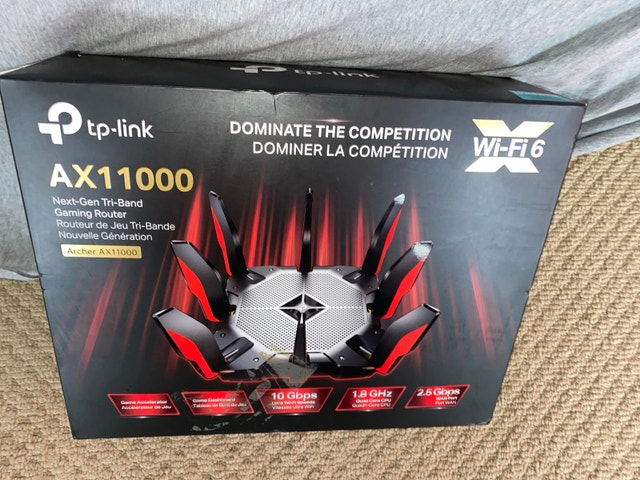 TP-LINK AX11000 Next-Gen Gaming Wi-Fi 6 Router