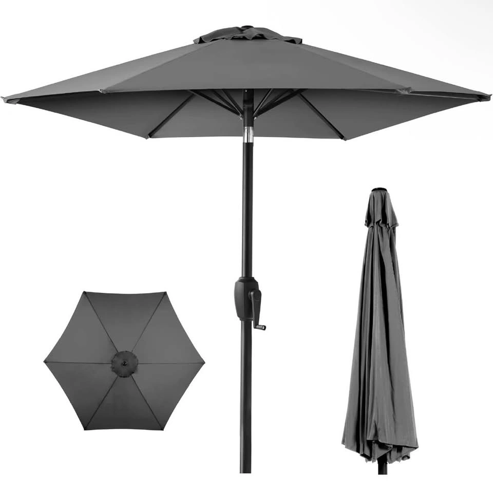 Outdoor Dining Set – Table & Chairs with Umbrella - photo 4