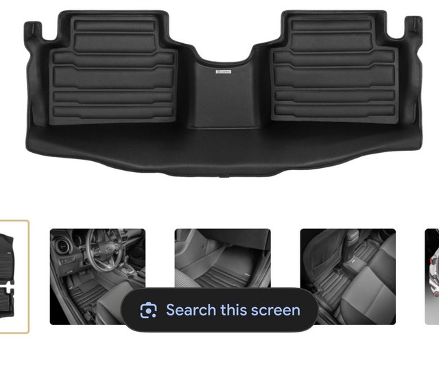 Hyundai Kona Mat for 2nd row