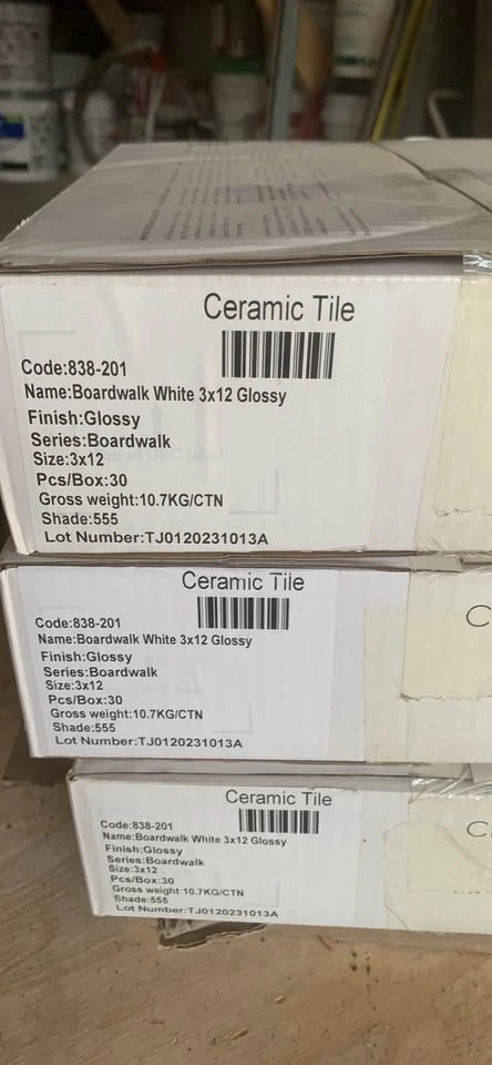 Ceramic tile 3 boxes