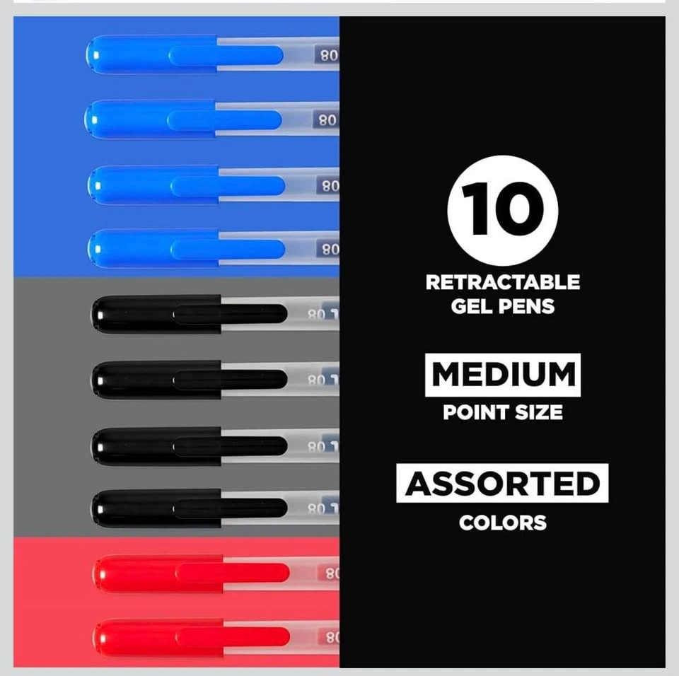 Sakura Gelly Roll Retractable Gel Pens 10 Pack - photo 4
