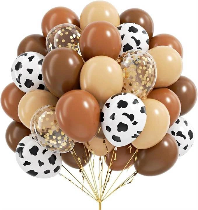 64 pc Western Cowboy Balloon Arch Kit
