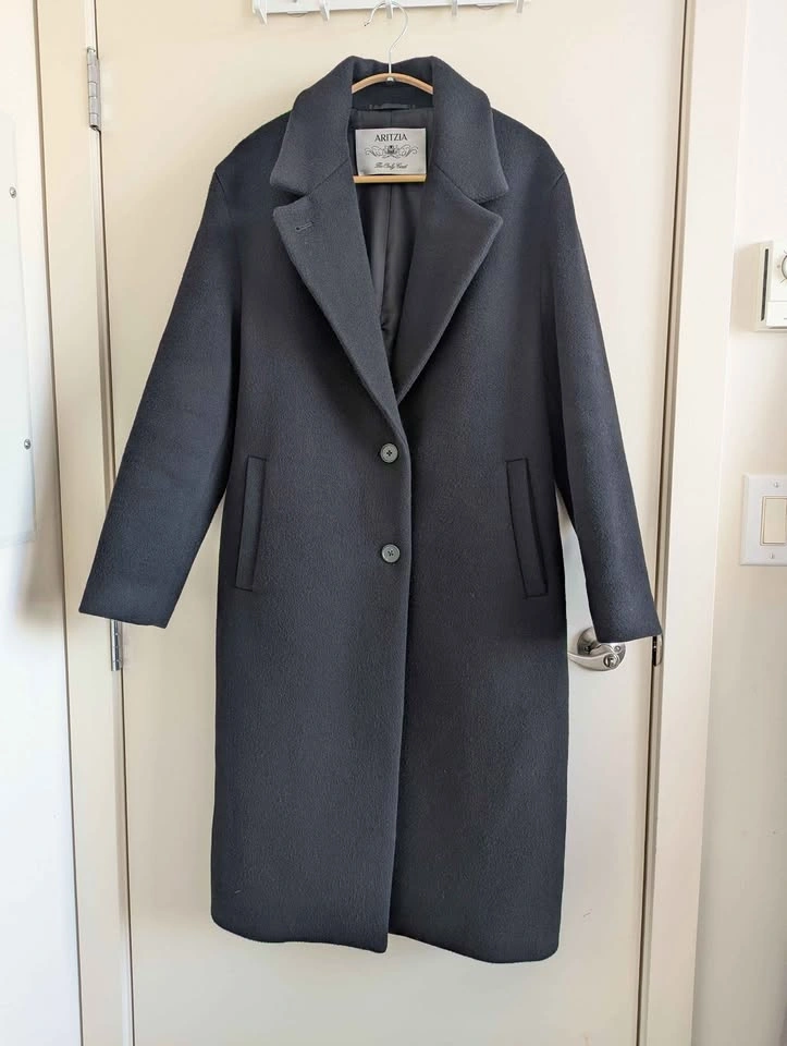 Aritzia The Only Coat Black XS - photo 2