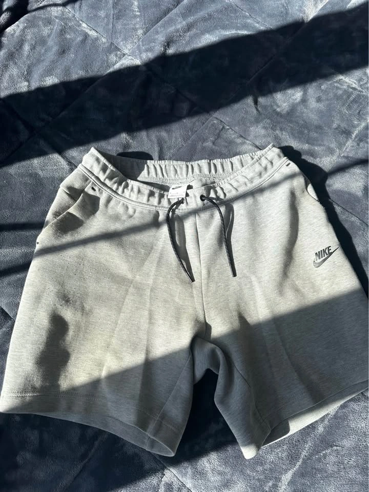 Grey Nike Tech Shorts - Size M - photo 4