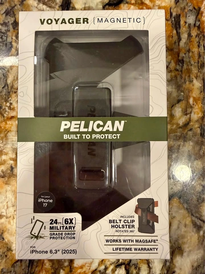 Pelican Voyager iPhone 17 & 17 Pro Max Cases - Heavy Duty
