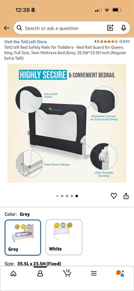 Brand New Baby/Toddler Bed Rail - photo 4