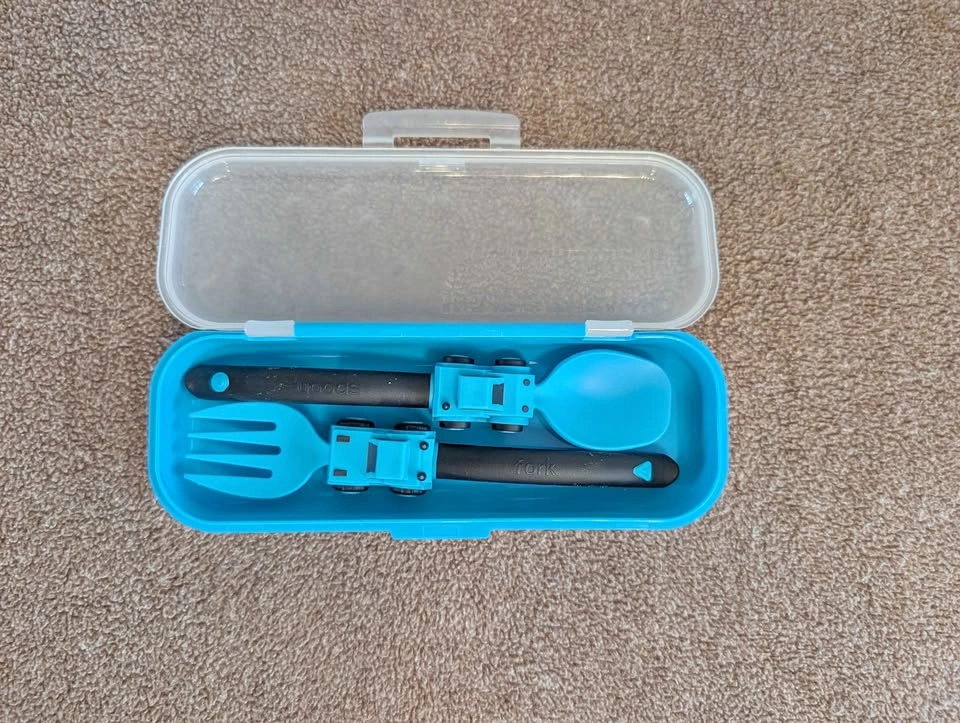 Kids Travel Utensil Set with Case