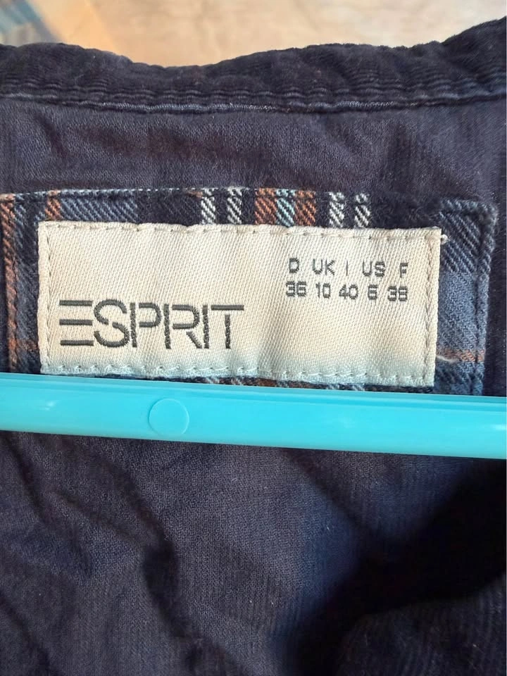 ESPRIT Blue Velvet Summer Short Dress - photo 3