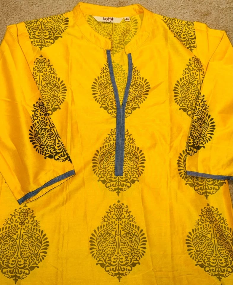 Silk Women Kurta - Large Size - New - photo 2