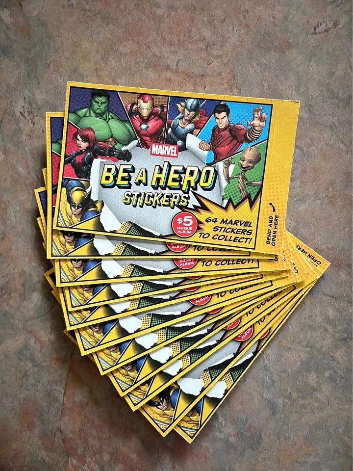 Marvel Be a Hero Stickers | Make me an offer