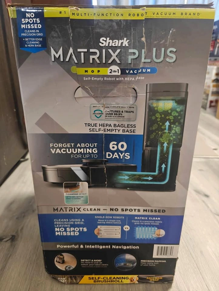 Shark Matrix Plus 2-in-1 Robot Vacuum & Mop