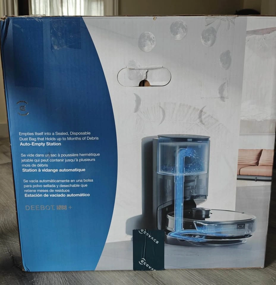 ECOVACS DEEBOT N8+ Robot Vacuum and Mop with Auto-Empty Station - photo 2