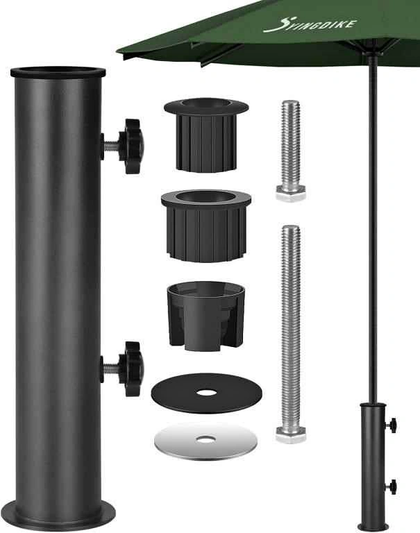 Universal Umbrella Base with Silicone Pad