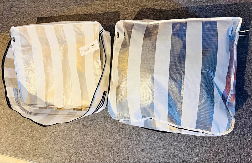 5 IKEA Under-Bed Storage Bags with Zip & Handles