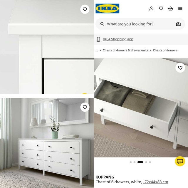 ✳️ IKEA Koppang, 6 drawers dresser, white - photo 2