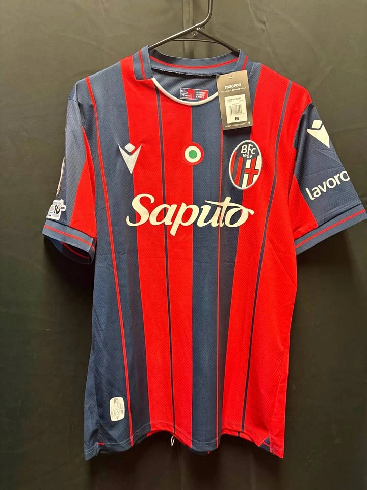 Federico Bernardeschi Bologna FC 2025/26 Home Jersey - Size M