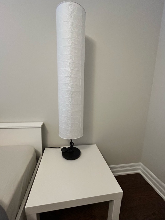 Ikea Lamp with Side Table - 2 Sets