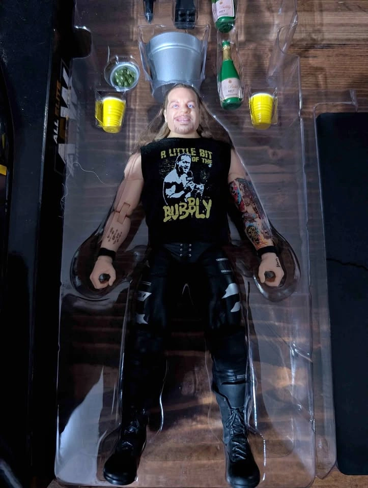 AEW Ringside exclusive Chris Jericho "Little bit of the bubbley"