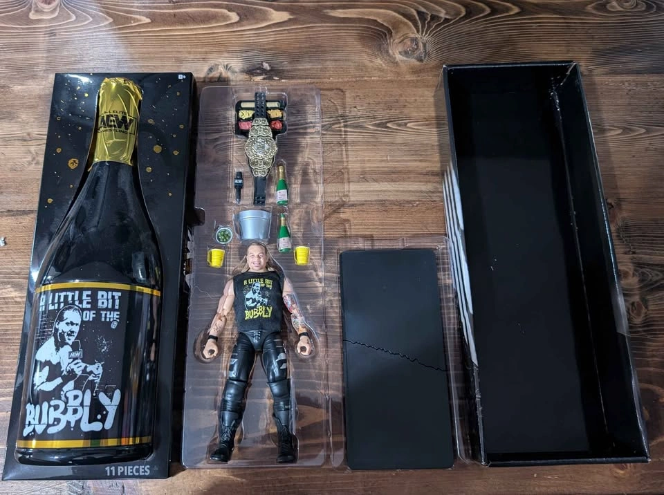 AEW Ringside exclusive Chris Jericho "Little bit of the bubbley" - photo 5