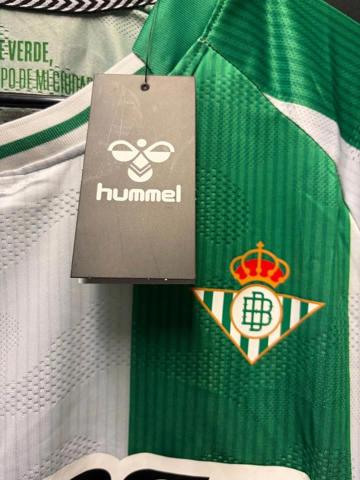 Antony Real Betis 2025-2026 Home Jersey - Size M - photo 5