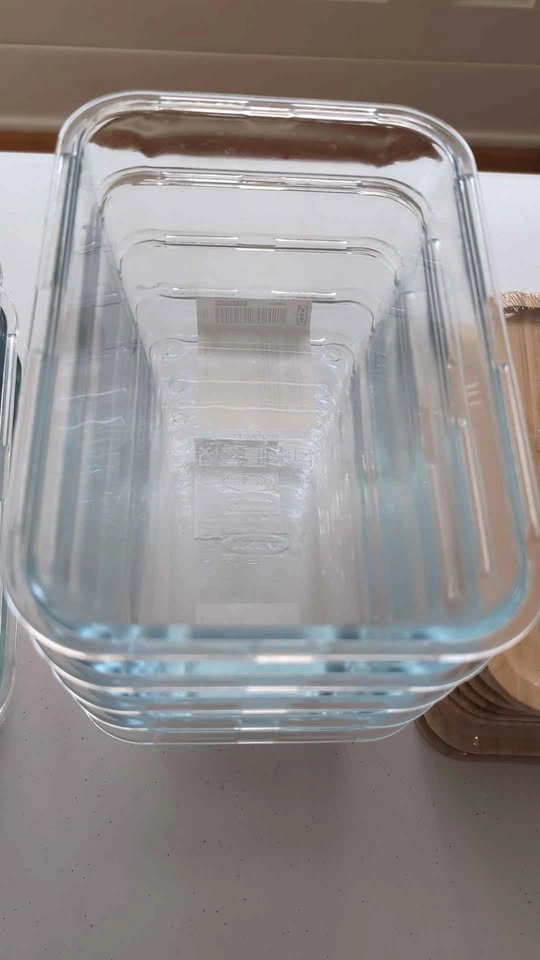 IKEA 365+ Food container, glass, 1.8 L - photo 3