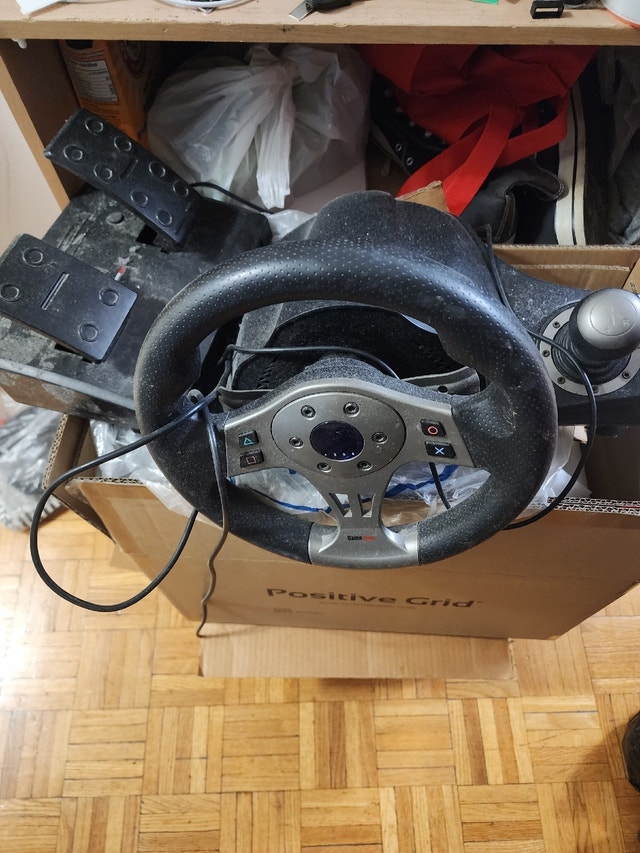 PS3 Steering Wheel Gamestop