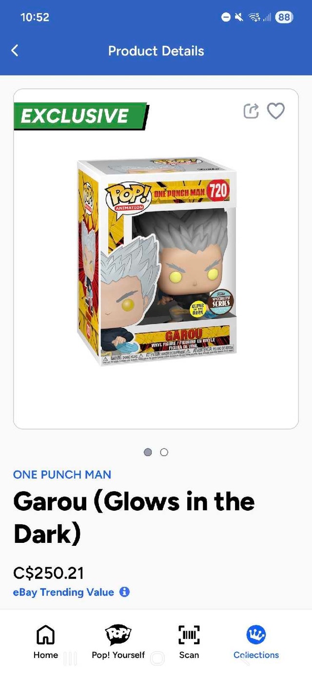 Funko Pop Garou
