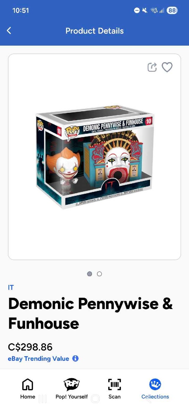 IT Demonic Pennywise Funhouse