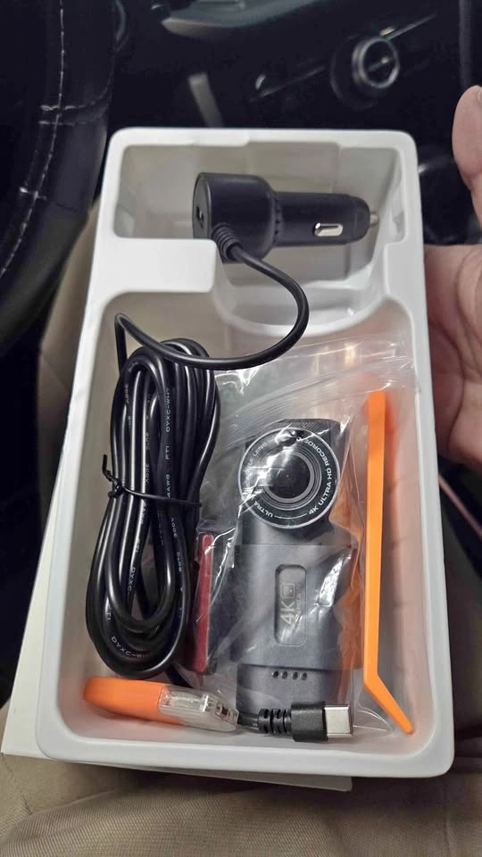 Viidure 4K Ultra HD WiFi Dash Cam w/ 64GB Card