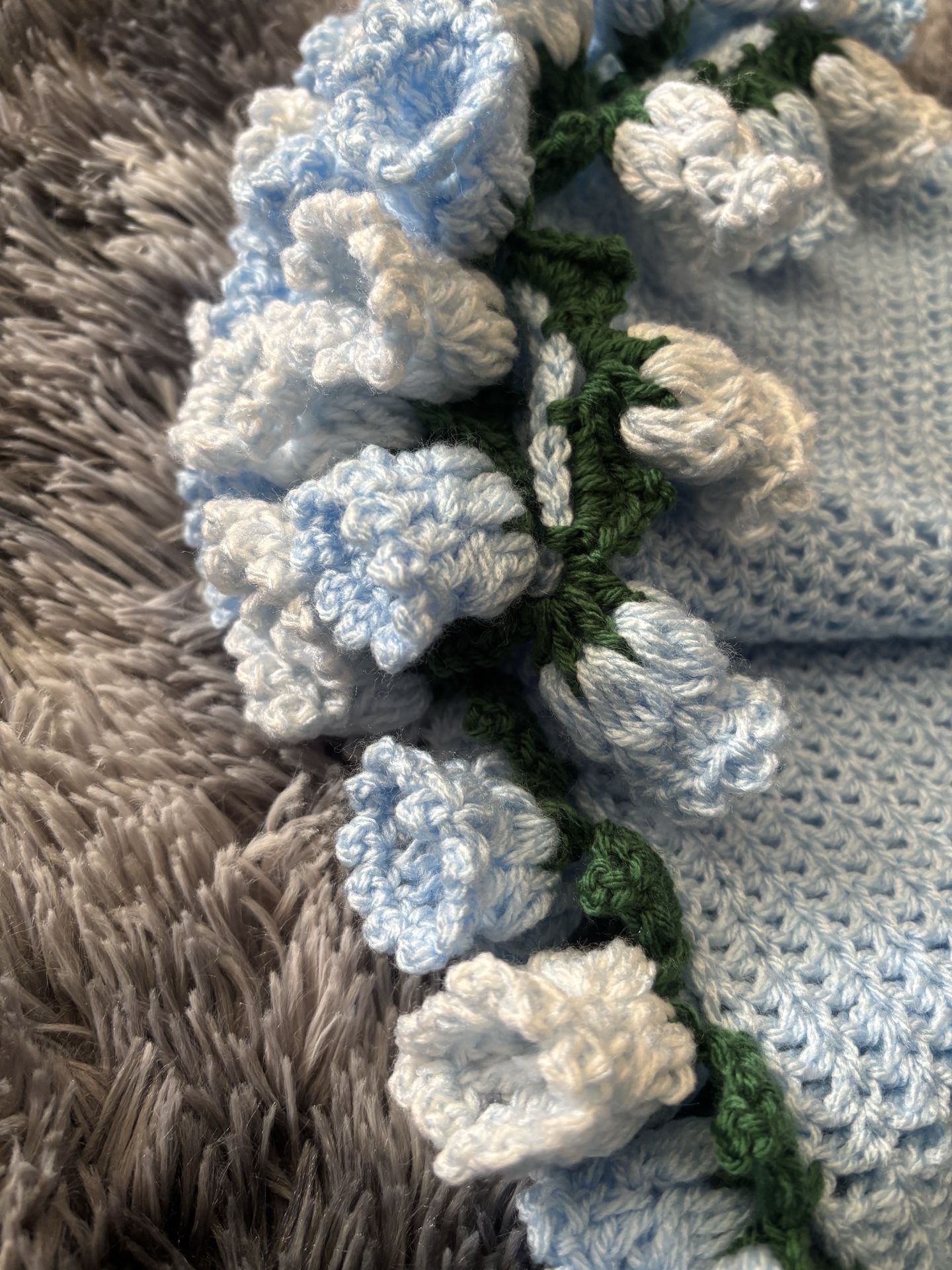 Flower bouquet blanket - photo 2