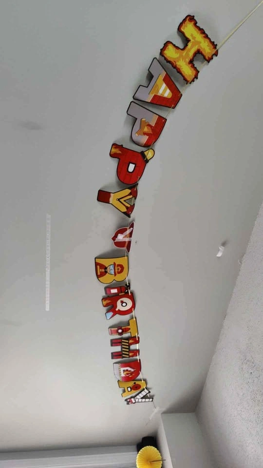 Fireman firetruck party decor - photo 3