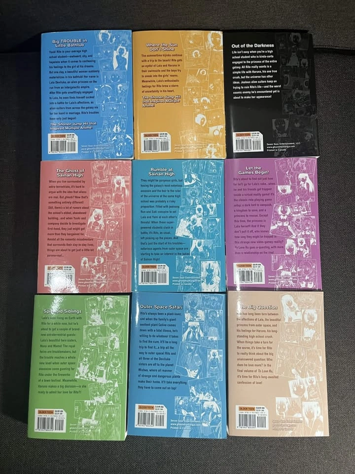 To Love Ru Manga Volumes 1-18 Omnibus English Complete Set - photo 5