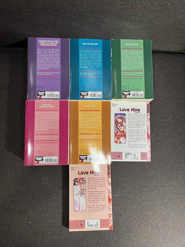 Love Hina Omnibus 1-5 + Light Novel 1-2 COMPLETE MANGA - photo 4