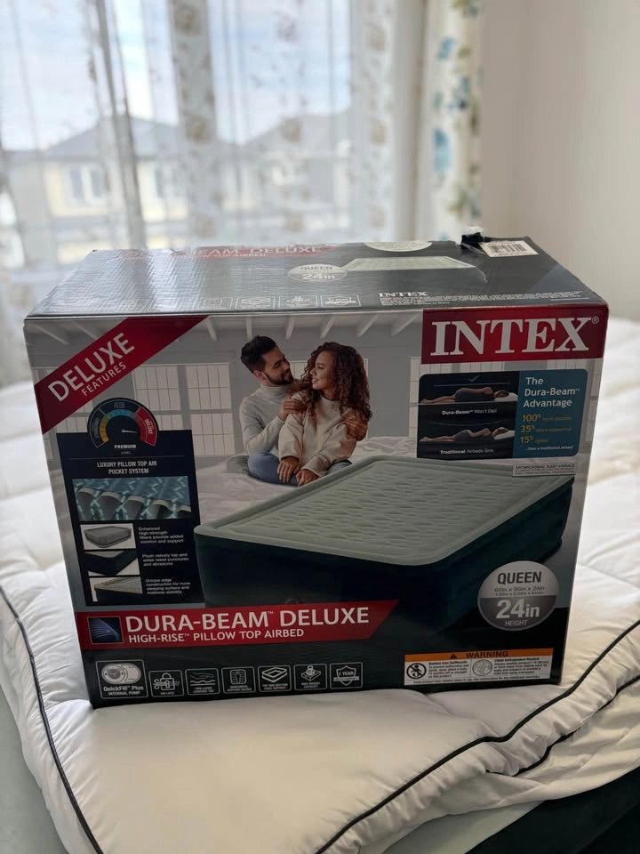 King Size Airbed + Mattress Topper (Intex) - photo 4