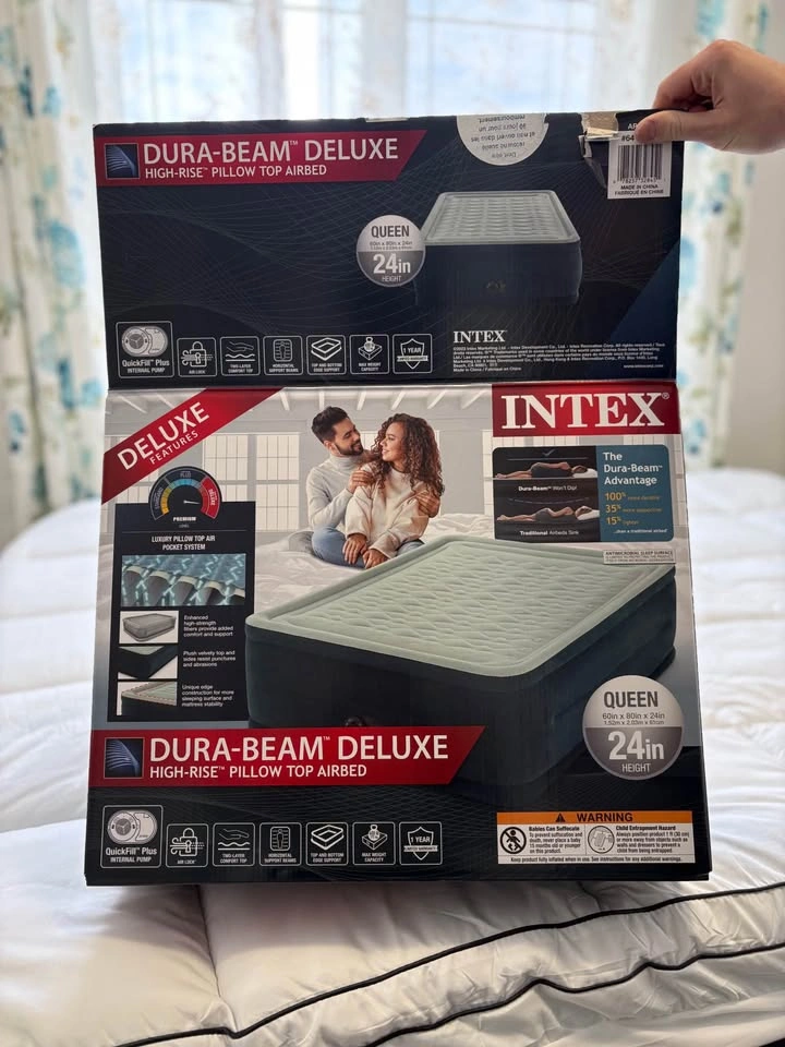 King Size Airbed + Mattress Topper (Intex) - photo 5