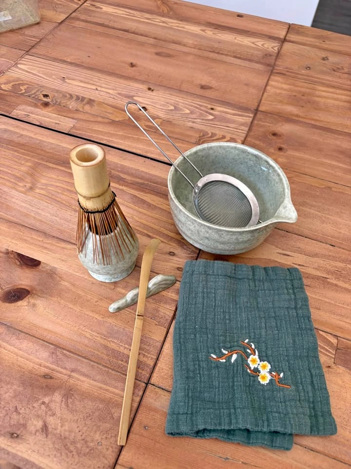 Matcha Tea Set (Whisk, Bowl & Accessories) 🍵