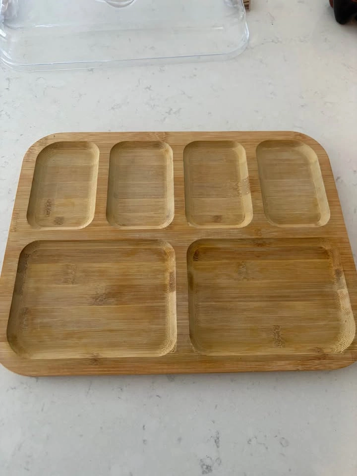 Bamboo Charcuterie Board with Lid & Compartments - photo 2