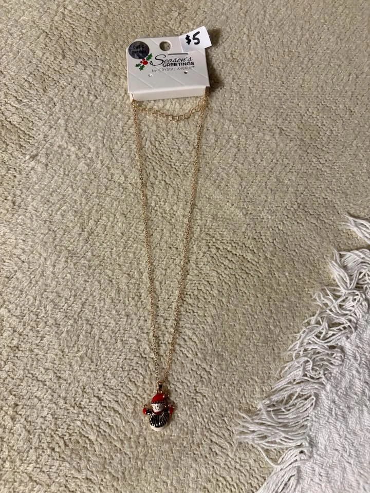 Snowman Necklace - NEW Pop Up Shop Item - NE Martindale - photo 2