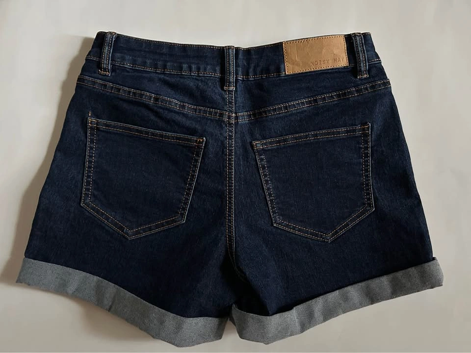 Brand New Noisy May Small Denim Shorts - photo 3