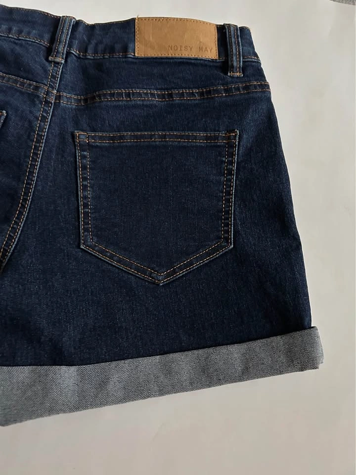Brand New Noisy May Small Denim Shorts - photo 4