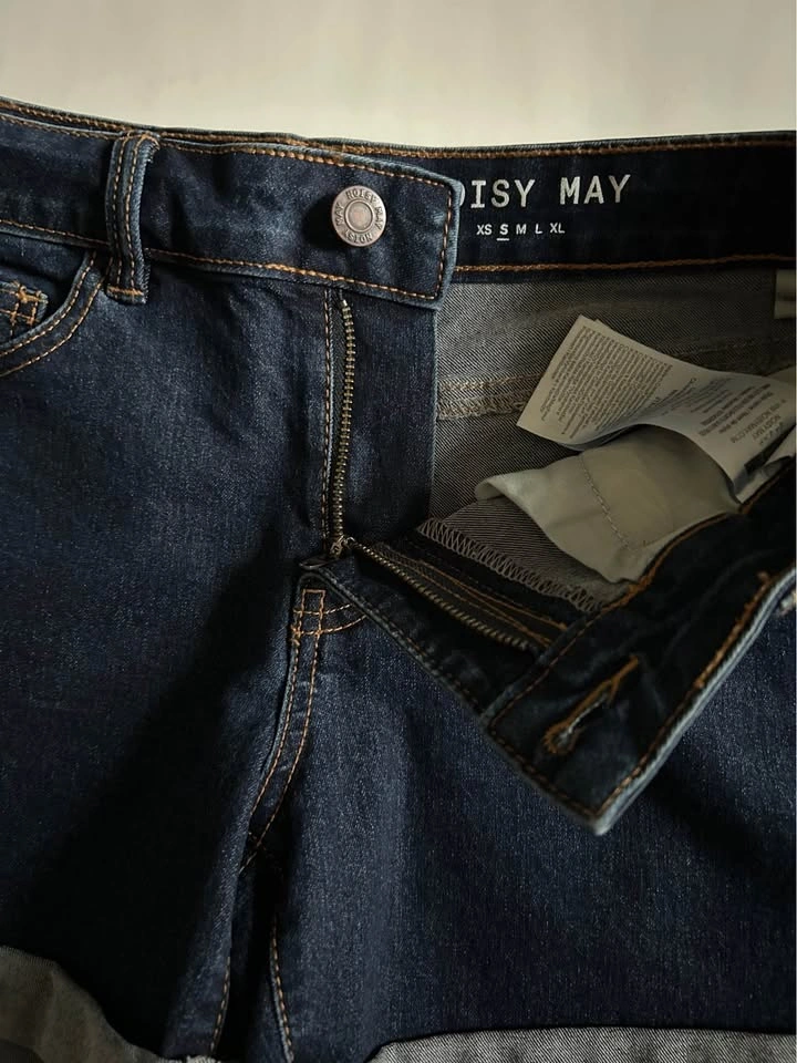 Brand New Noisy May Small Denim Shorts - photo 5