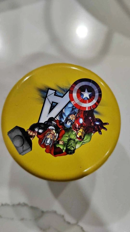 Marvel Action Hero Tin Containers