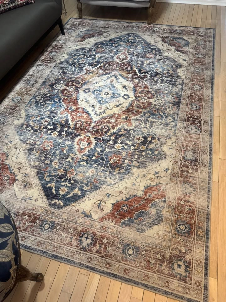 Beautiful Brown/ Navy Blue 6/9 Rug - photo 2