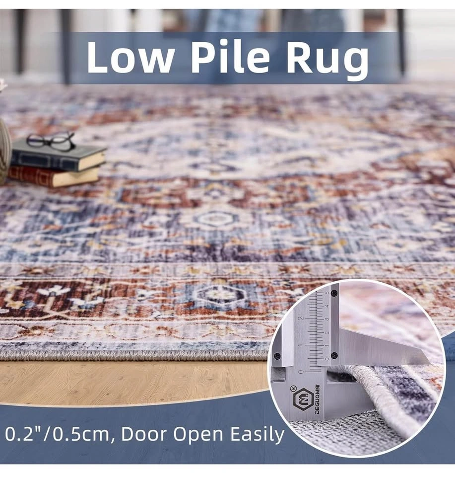 Beautiful Brown/ Navy Blue 6/9 Rug - photo 4