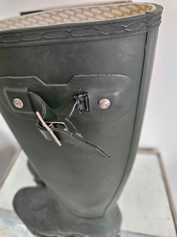 Hunter Rain boots green 6.5 - photo 3