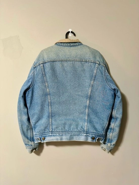 Vintage 70s/80s Lee Stormrider Denim Sherpa Jacket - photo 3