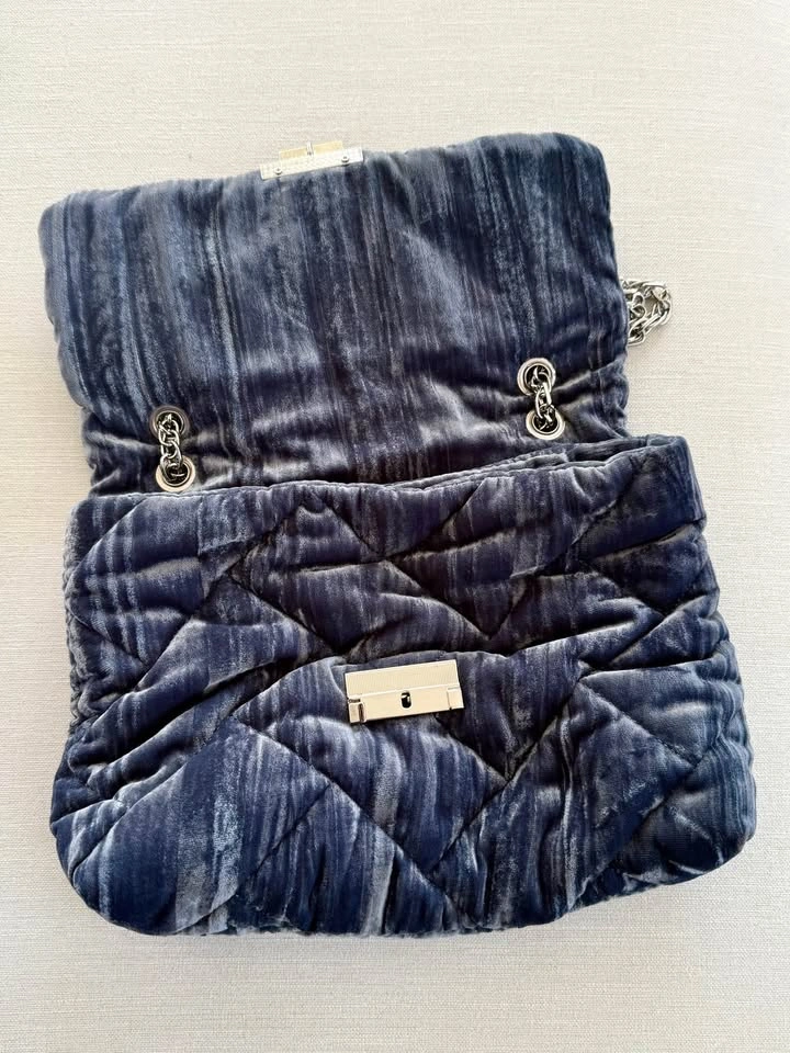 Zara Velvet Quilted Bag - photo 4