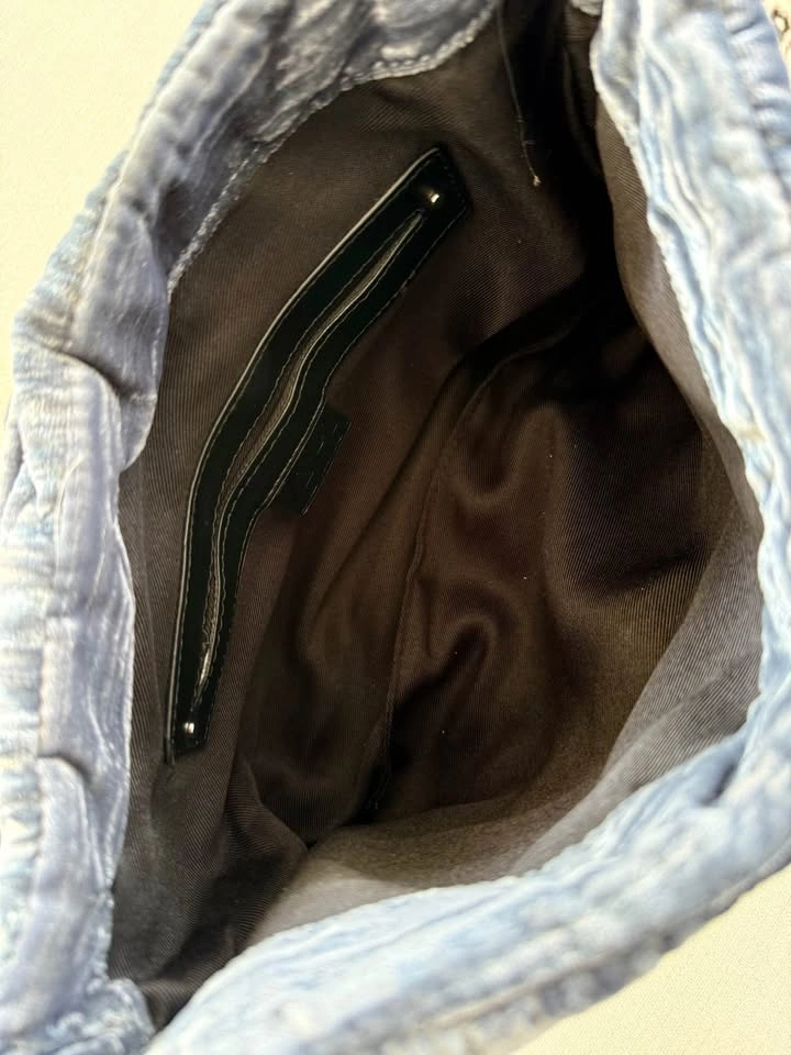 Zara Velvet Quilted Bag - photo 5