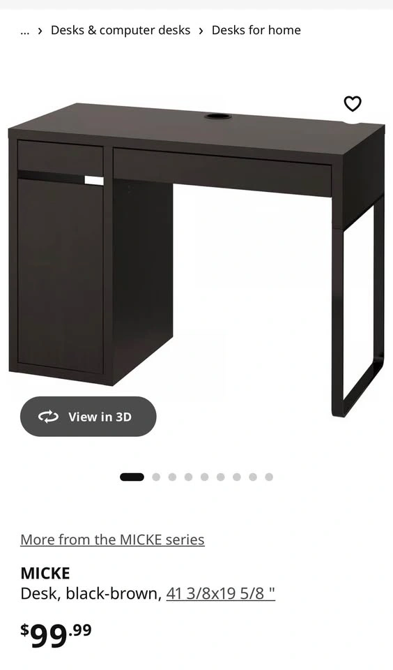 IKEA Micke Desk - photo 3